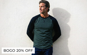 NEW / Enzo Fleur - Contras Long Sleeve Tees & Henleys / $