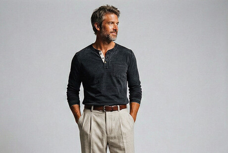 Long Sleeve Polos & Henleys