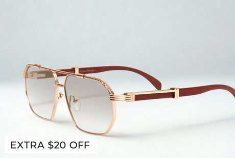 Luxe Shades + Gold Accents