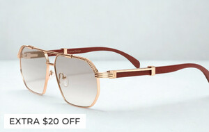 Luxe Shades + Gold Accents