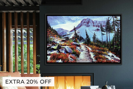 Visual Texture On Canvas