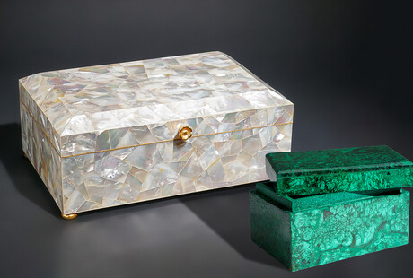 Stone & Mineral Jewelry Boxes
