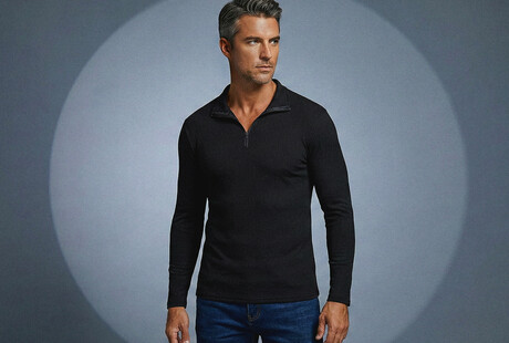 Long Sleeve Polos & Quarter Zips