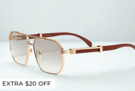 Luxe Shades + Gold Accents