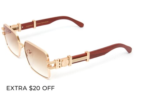 Luxe Shades + Gold Accents