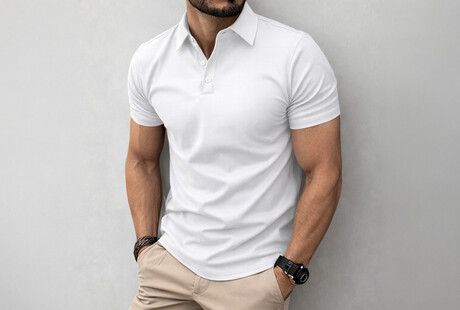 Polos In Prints & Solids