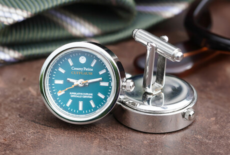 Luxury Miniature Watch Cufflinks